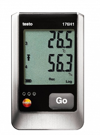 Testo 176 H1  4-канальный логгер данных температуры и влажности