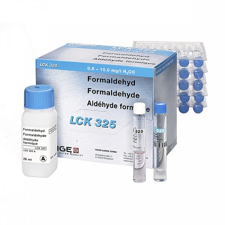 LCK 325 кюветный тест для определения формальдегида 0,5-10 мг/л H₂CO, 24 теста