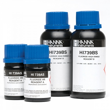 HI 739-26 реагенты на фторид, 0.00-20.00 мг/л, 25 тестов