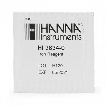 HI 38040-100 Сменные реагенты из набора для тестирования железа (средний диапазон)