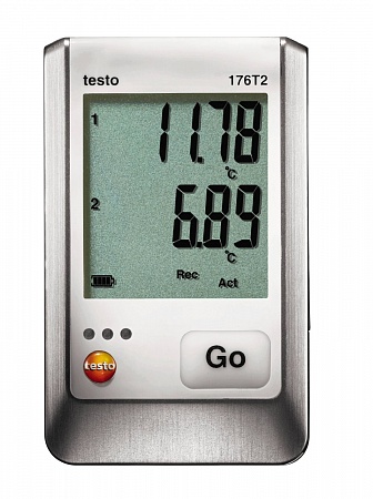 Testo 176-T2   2-х канальный логгер данных температуры