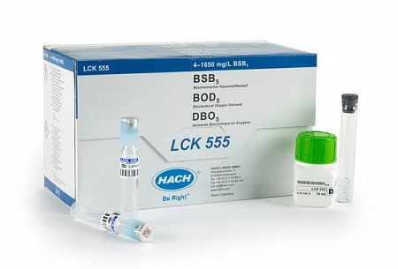 LCK 555 кюветный тест для определения БПК5 4-1650 мг/л O₂, 39 тестов