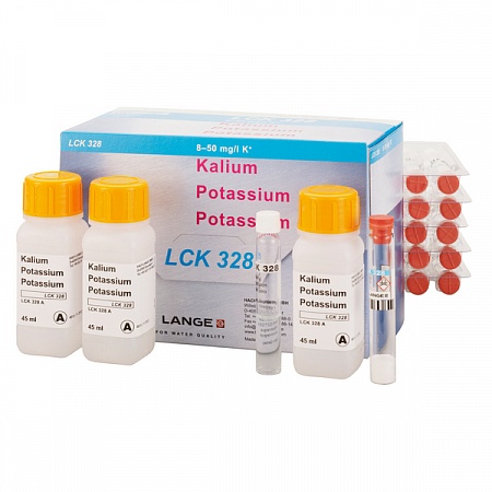 LCK 328 кюветный тест для определения калия 8-50 мг/л K, 24 теста