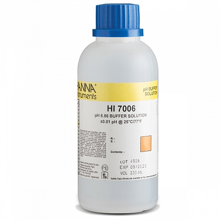 HI 7006 M Калибровочный раствор pH 6,86 (230 мл)