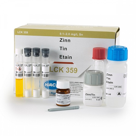 LCK 359 кюветный тест для определения олова 0,1-2 мг/л Sn, 24 теста