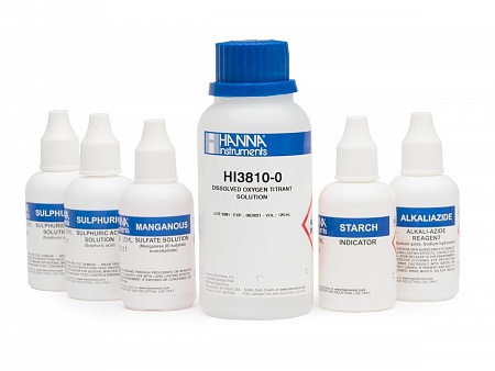 HI 3810-100 набор реактивов, Растворенный кислород