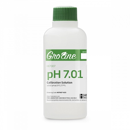 HI 7007-023 Калибровочный буфер GroLine pH 7.01 (230мл)