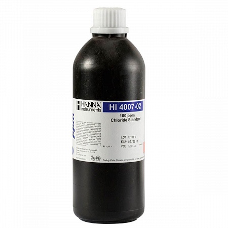 HI 4007-02 Калибровочный стандарт на хлорид ISE 100 мг/л