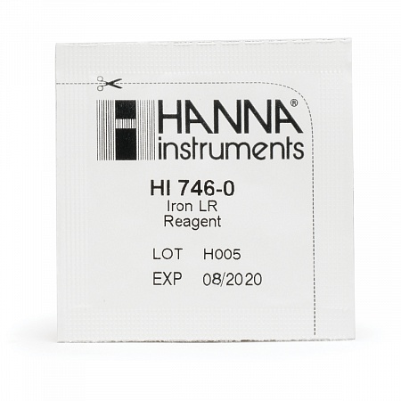 HI 746-25 реагенты на железо, 0-999 мкг/л, 25 тестов