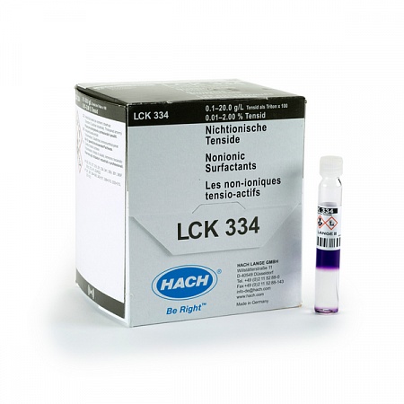 LCK 334 кюветный тест для определения НПАВ 0,1-20 г/л, 25 тестов